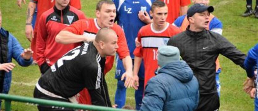 Piłka nożna. Bijatyka po meczu w Maszewie