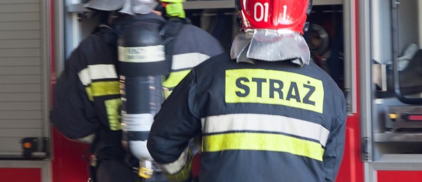 Pożar w budynku wielorodzinnym w Białogardzie. Ewakuowano 50 osób