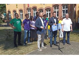 Rafał Trzaskowski w Szczecinie. Ukraiński test dla Unii