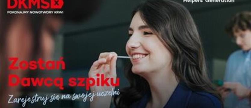 Zarejestruj się jako dawca szpiku