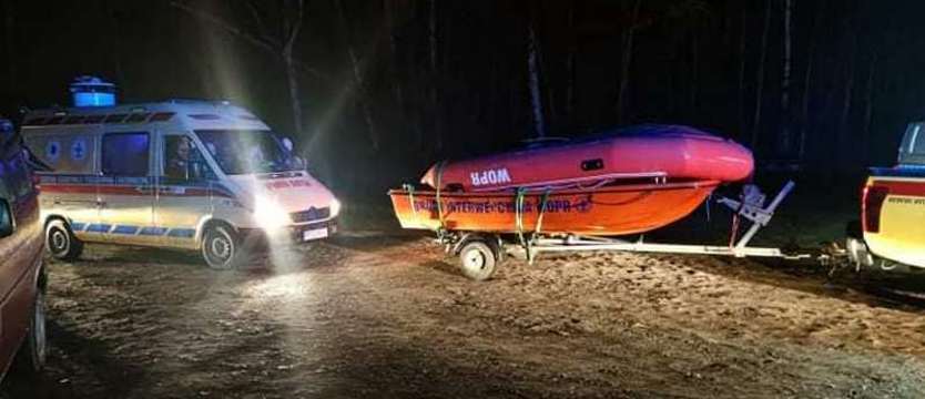 Tragedia nad jeziorem Bukowiec k. Świdwina. Wyłowiono ciało kobiety