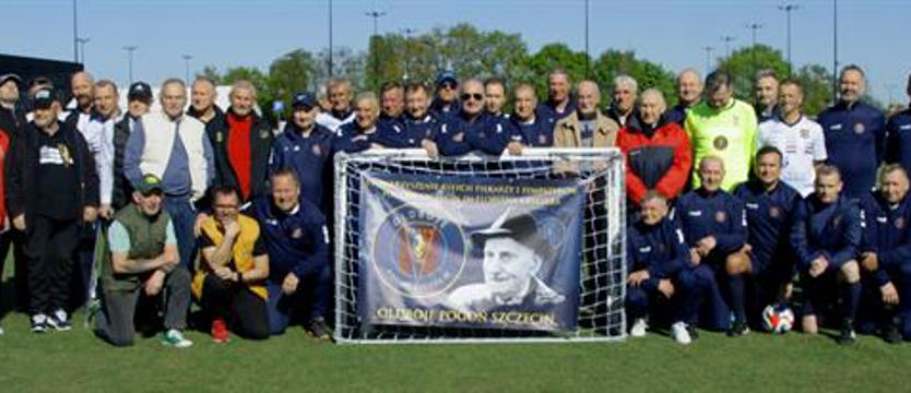 Piłka nożna. 20-lecie Stowarzyszenia Oldbojów Pogoni Szczecin im. Floriana Krygiera
