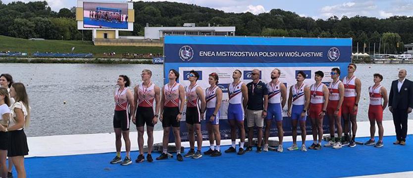 Wioślarstwo. 6 medali akademików