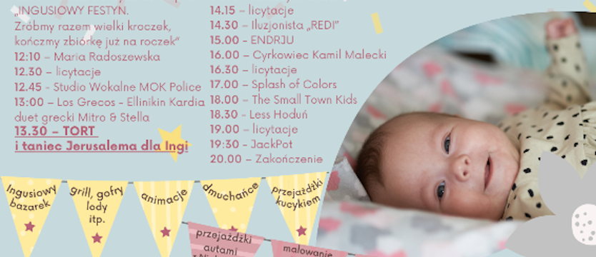 Spotkajmy się na Jasnych Błoniach i pomóżmy Indze wygrać walkę z SMA
