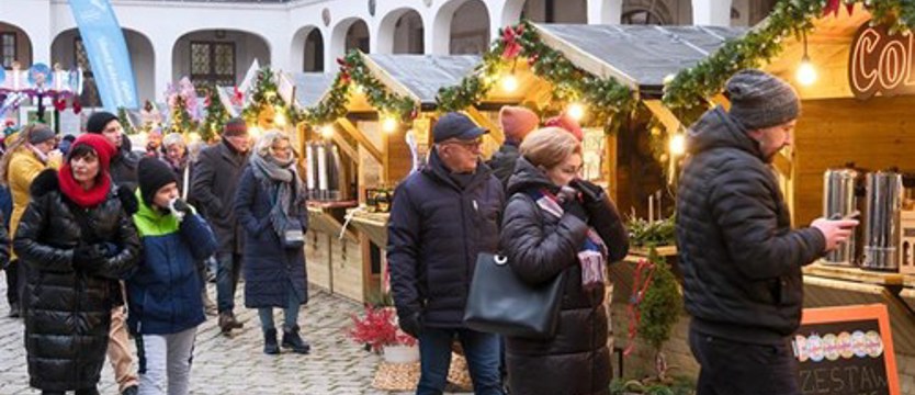 Trwa Jarmark Bożonarodzeniowy w Zamku Książąt Pomorskich