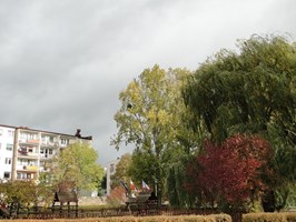 Miasto się mieni kolorami jesieni