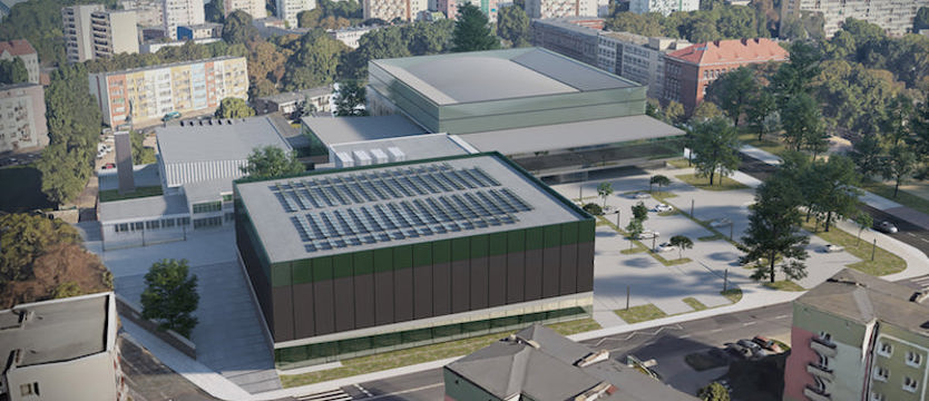 Tak ma wyglądać nowy SDS. Prezydent Szczecina pokazał wizualizacje