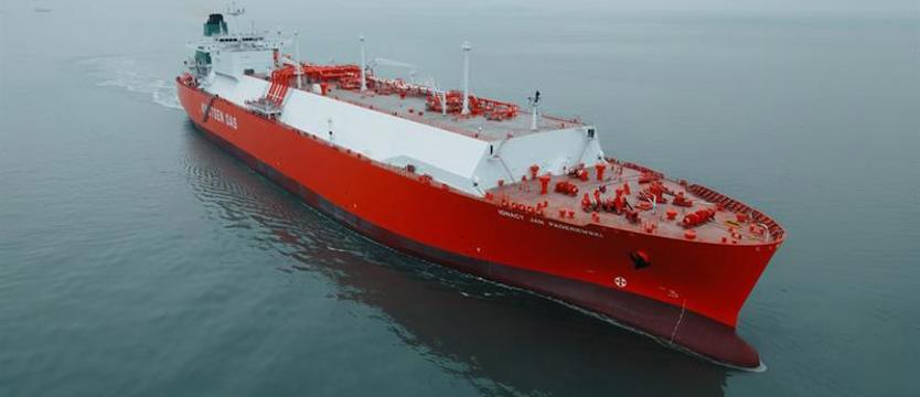 Po raz pierwszy dostarczył LNG do Japonii