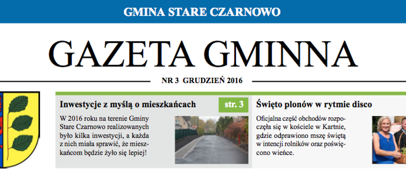 Gminna propaganda w Starym Czarnowie