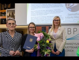 Tytuł Bibliotekarza Roku dla Jolanty Miękus z Goleniowa