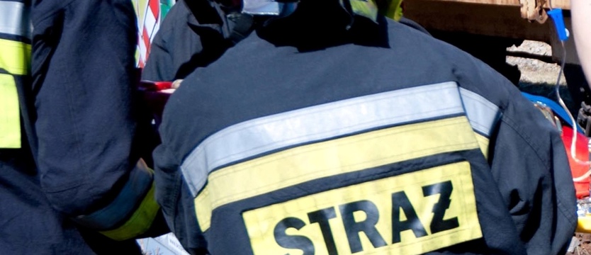 Strażacy interweniowali przy płonących trawach