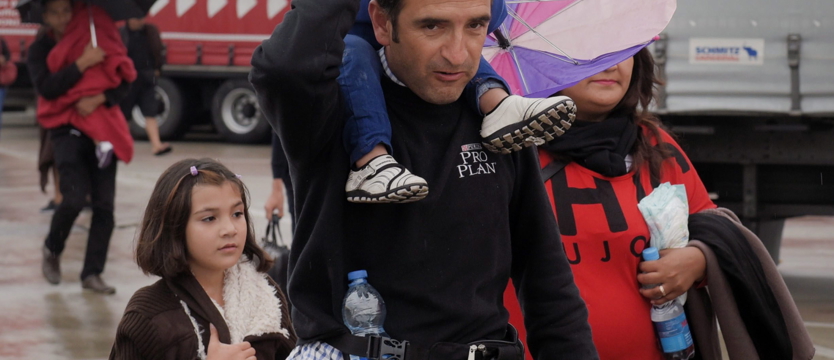 Uchodźcy wpuszczeni do Austrii