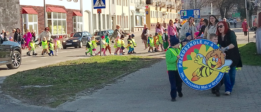 Gryfińskie przedszkolaki powitały wiosnę
