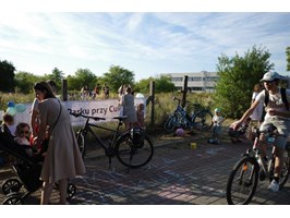 Inicjatywa obywatelska: „TAK dla parku przy Cukrowej". Mieszkańcy aranżują park