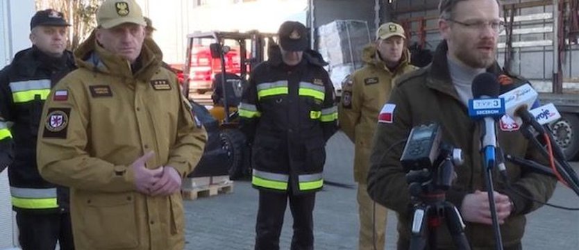 Pomoc walczącej Ukrainie. Odruch serca obywateli - koordynowany na szczeblu rządowym