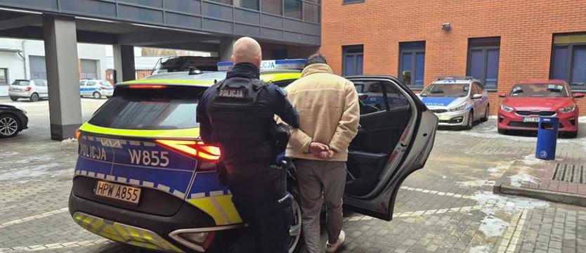 Napadł na kobietę w taksówce