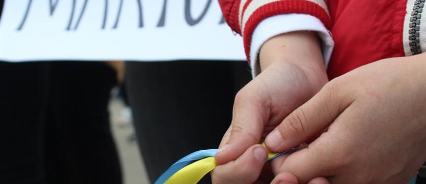 Ratujcie Mariupol! Pokojowy wiec w Szczecinie