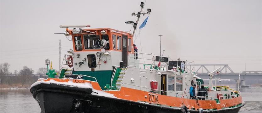 We wtorek lodołamacze wypłyną na Odrę i jezioro Dąbie