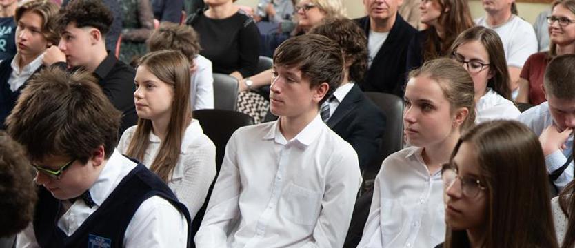 Uczniowie nagrodzeni za osiągnięcia w konkursach przedmiotowych
