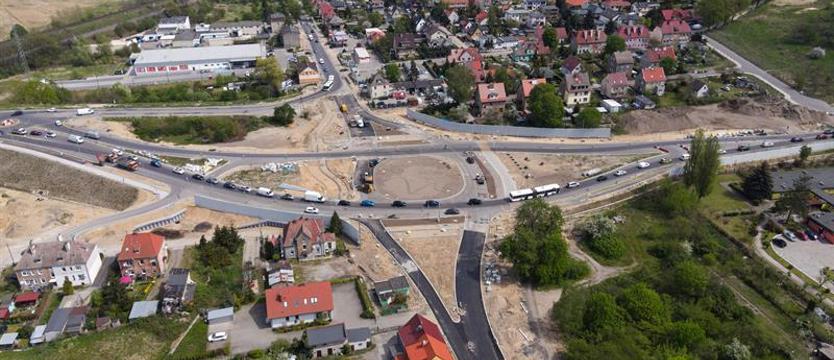 Otwarcie skrzyżowania na węźle Granitowa możliwe w następny poniedziałek