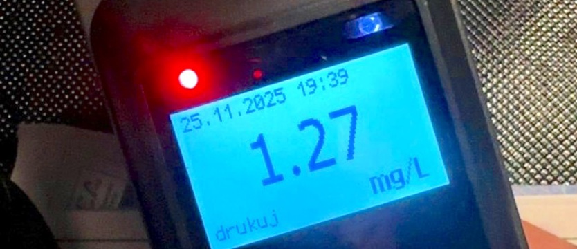 „Jedno piwo” ... a jednak prawie 3 promile