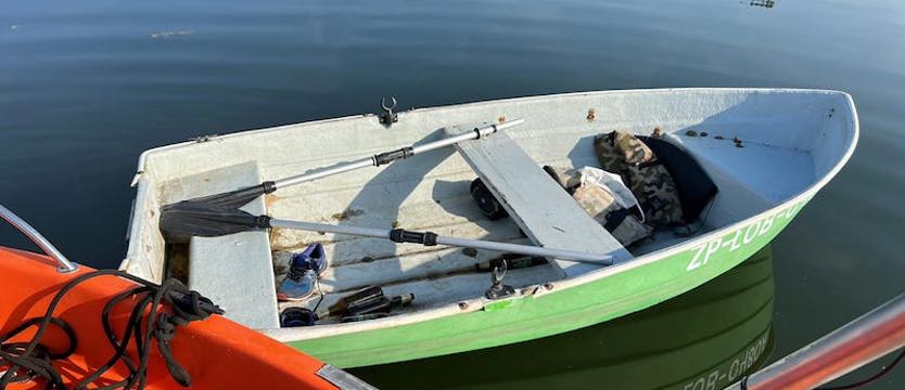 Tragiczny finał poszukiwań na jeziorze Lubie