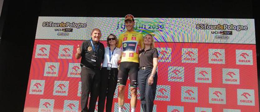 Tour de Pologne. W Szczecinie Włoch najszybszy, Polak najaktywniejszy