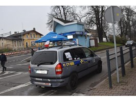 Taksówkarze protestowali w Szczecinie i Stargardzie