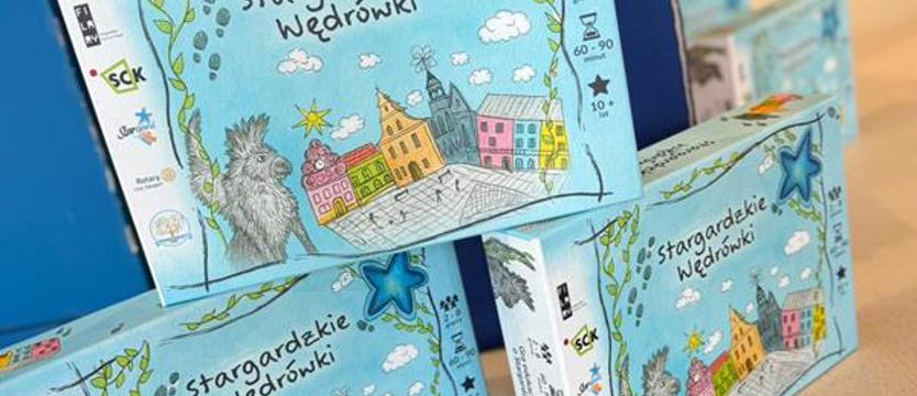 „Stargardzkie Wędrówki” już są. Miasto do odkrycia na planszy