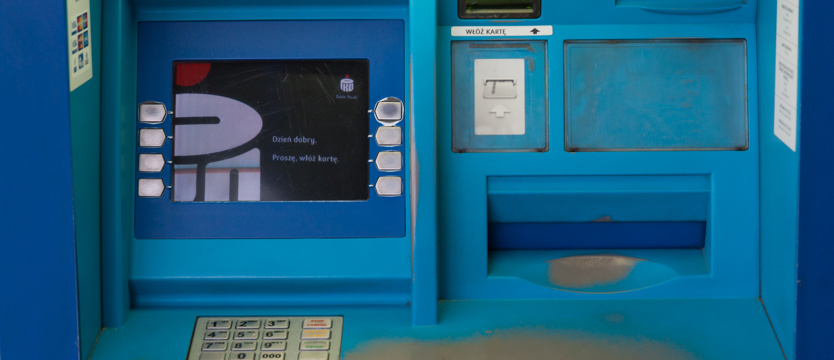 Gdy bankomat daleko