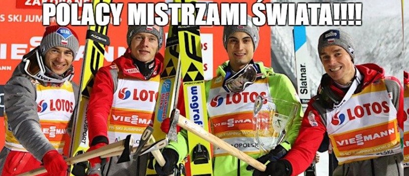 Skoki narciarskie. Polscy skoczkowie mistrzami świata