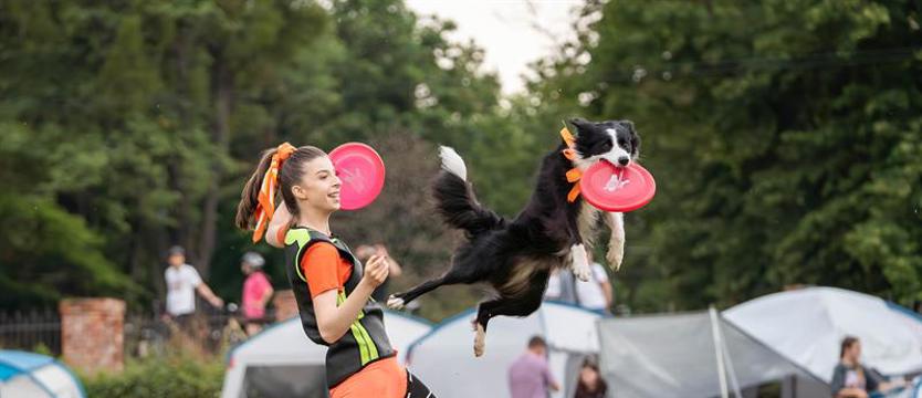 Łapa w łapę w Dąbiu - w ogrodzie MOK