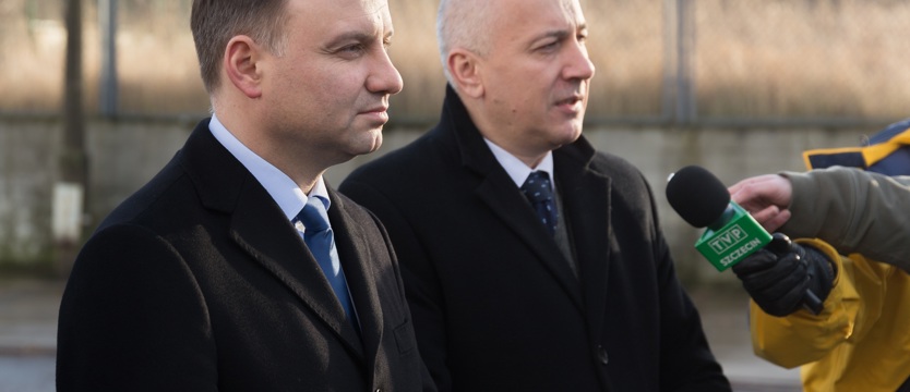 Prezydent w korpusie