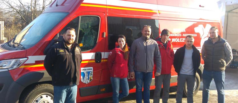 Nowoczesny wóz dla ratowników