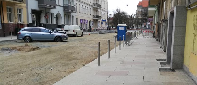 Nowe chodniki w Śródmieściu Szczecina