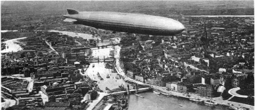 Graf Zeppelin. Sterowiec nad Szczecinem