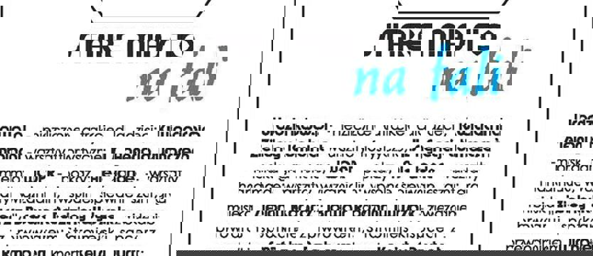 Niedziela, czyli Stare Miasto na Fali