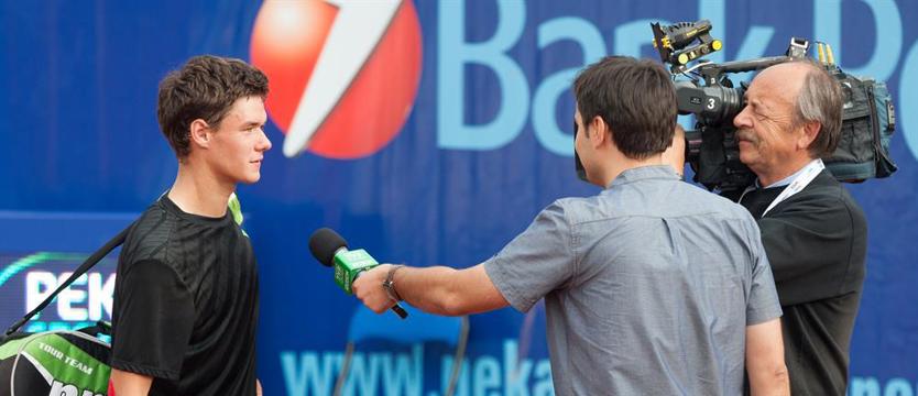 Tenis. Majchrzak zagra z Haase