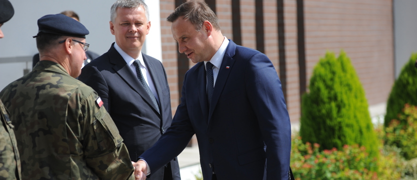 Prezydent odwiedził Korpus (galeria)