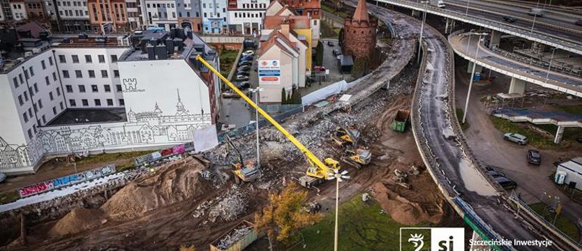 Remont Trasy Zamkowej. ​Świąteczne ułatwienia i duże zmiany