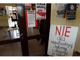 Strajk w szkołach rozpoczęty