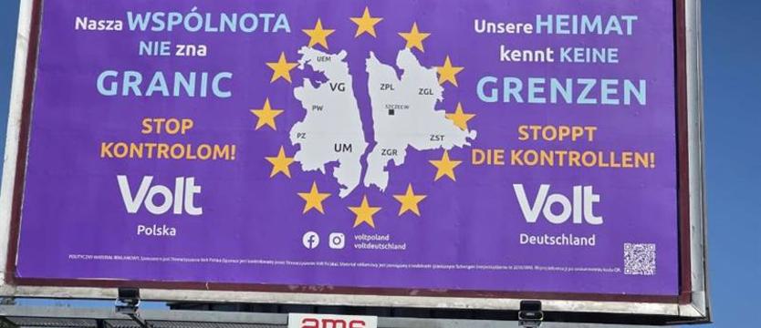 Chcą Stanów Zjednoczonych Europy. Partia Volt domaga się wstrzymania kontroli granicznych