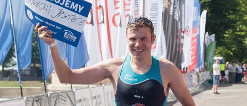 Triathlon. Duży sukces Marka Jaskółki