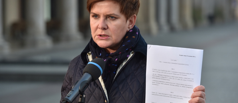 Beata Szydło: Minimalna stawka godzinowa 12 złotych