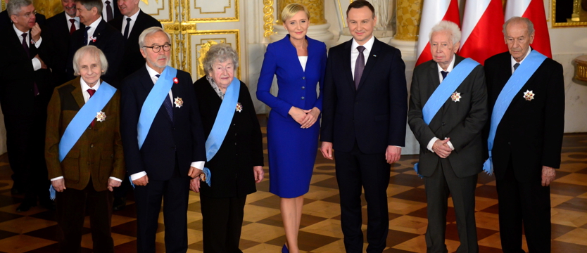Pięć osób odznaczonych Orderem Orła Białego