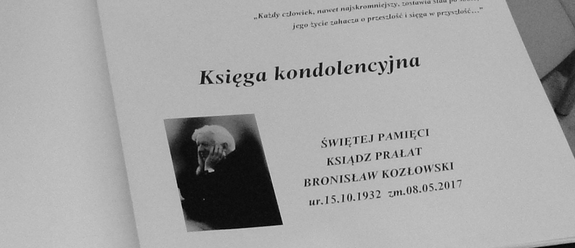 Uroczystości pogrzebowe ks. Kozłowskiego