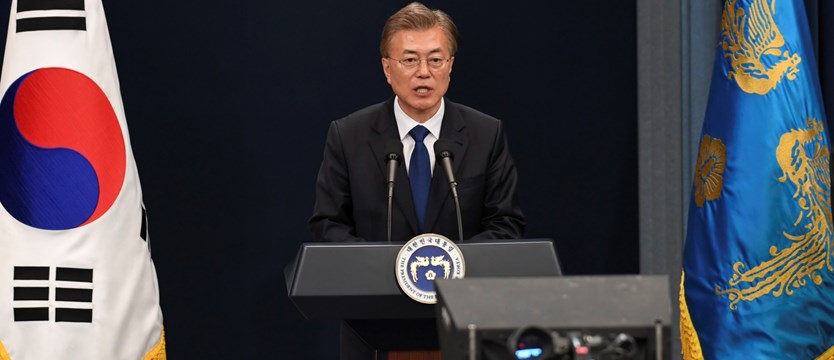 Mun Dze In zaprzysiężony na prezydenta Korei Południowej