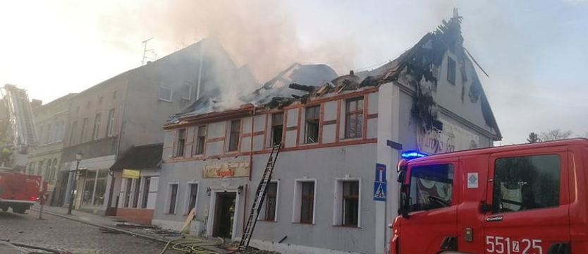 Smutek w Połczynie-Zdroju. Spaliła się "Trojanka"