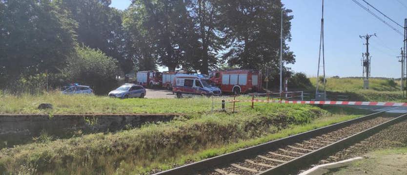 Tragedia w Czarnowęsach. Pociąg śmiertelnie potrącił mężczyznę