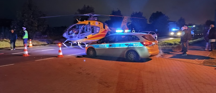 Awaryjne lądowanie śmigłowca LPR